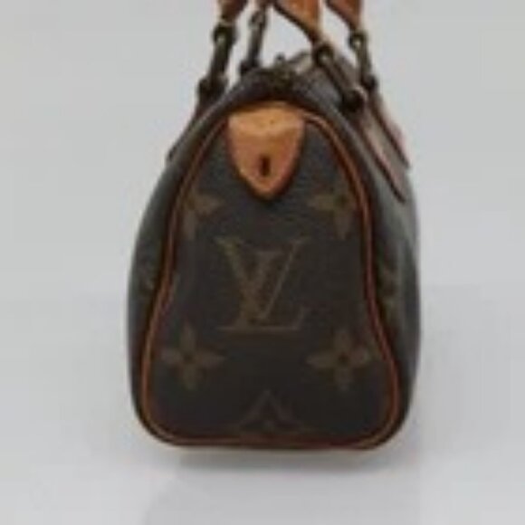 LOUIS VUITTON Monogram Mini Speedy Hand Bag M41534 LV Auth 137066 - Picture 6 of 16